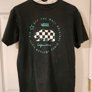 Vans Black Graphic T-Shirt for Men